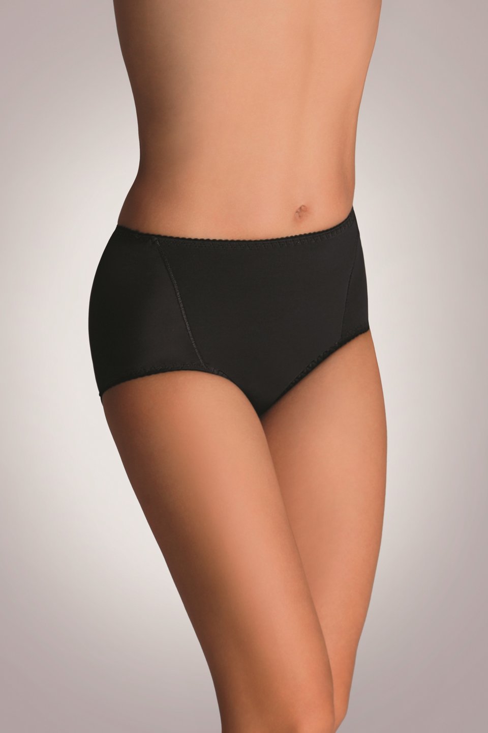 Velvet Panties black Black  Collections \ Comfort Assortment \ Corrective  underwear Assortment \ High pants - Eldar